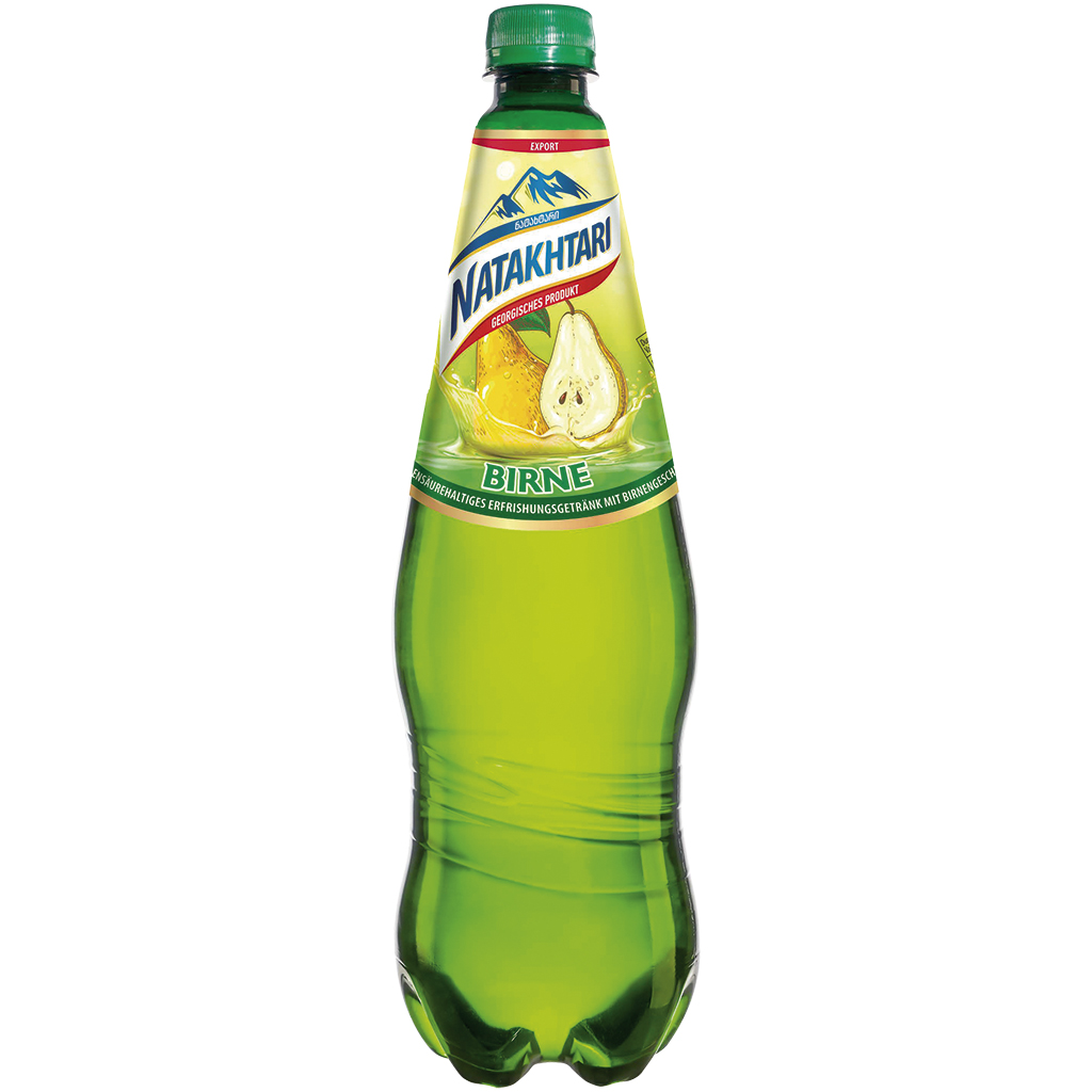 NATAKHTARI Koolzuurhoudende frisdrank met perensmaak