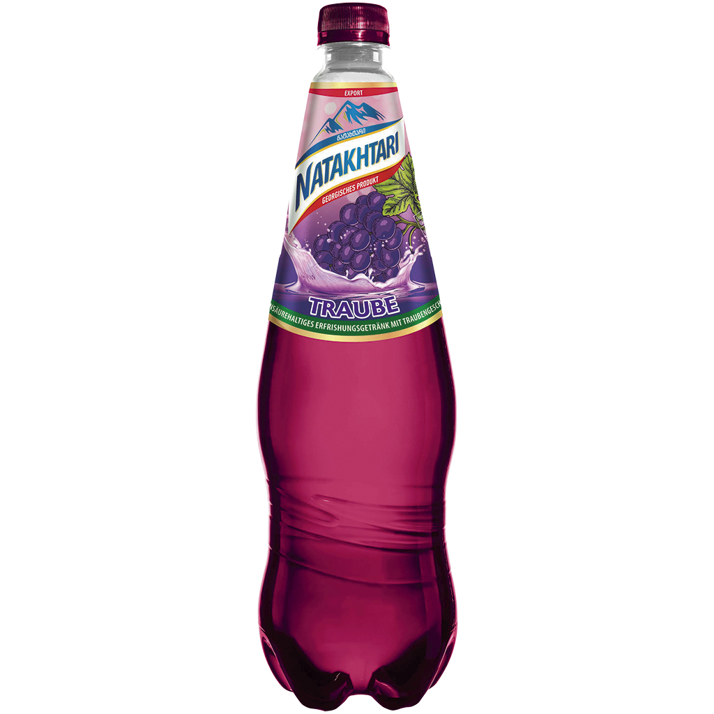 NATAKHTARI Koolzuurhoudende frisdrank met druivensmaak