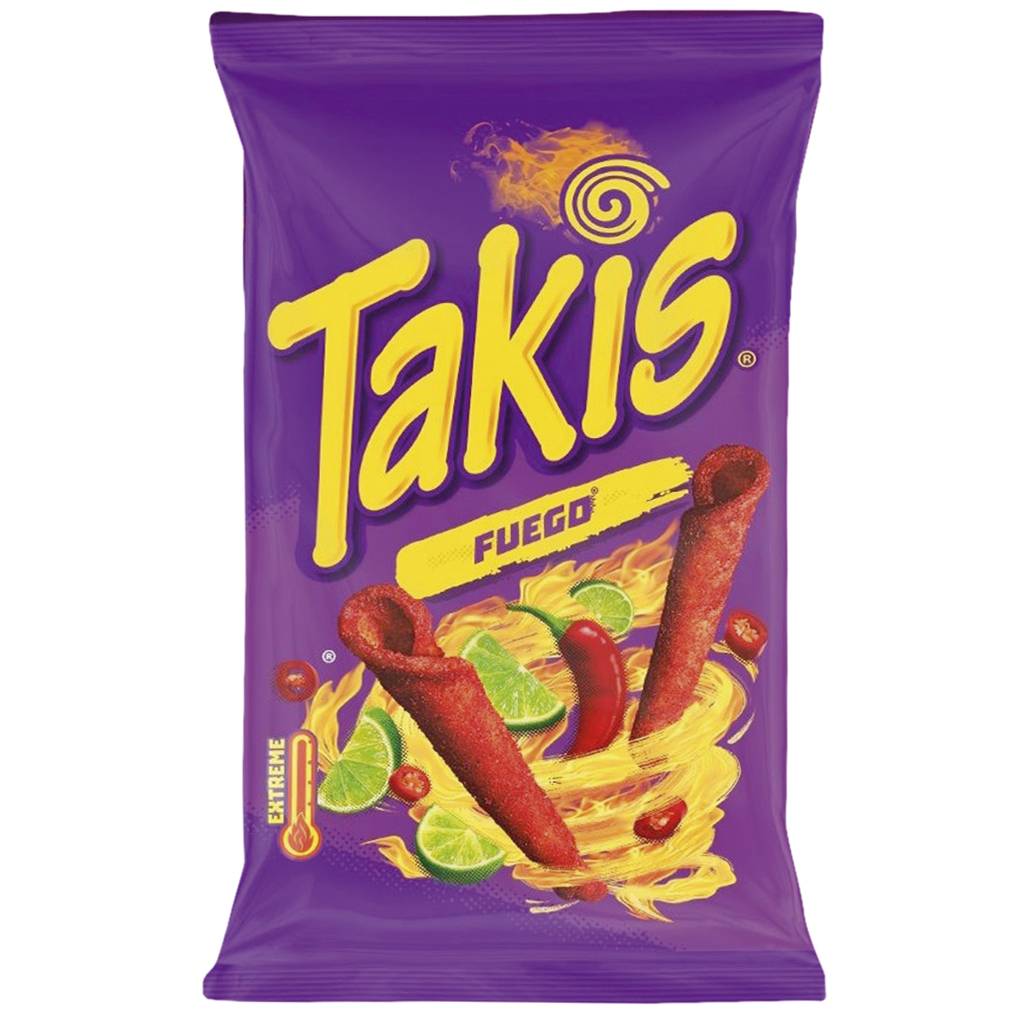 Takis Gerolde Maïs Chips met Chili-Limoen Smaak