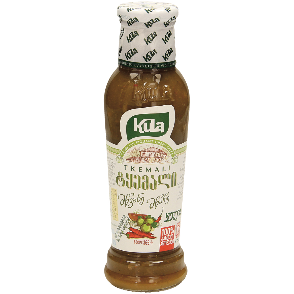 TKEMALI - Saus van groene kersenpruimen op Georgische wijze, pittig