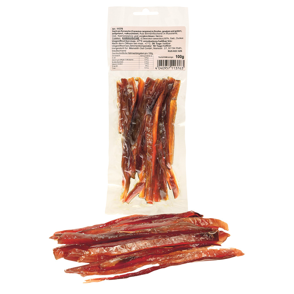 Закуска из карася (Carassius carassius), соленого и сушеного