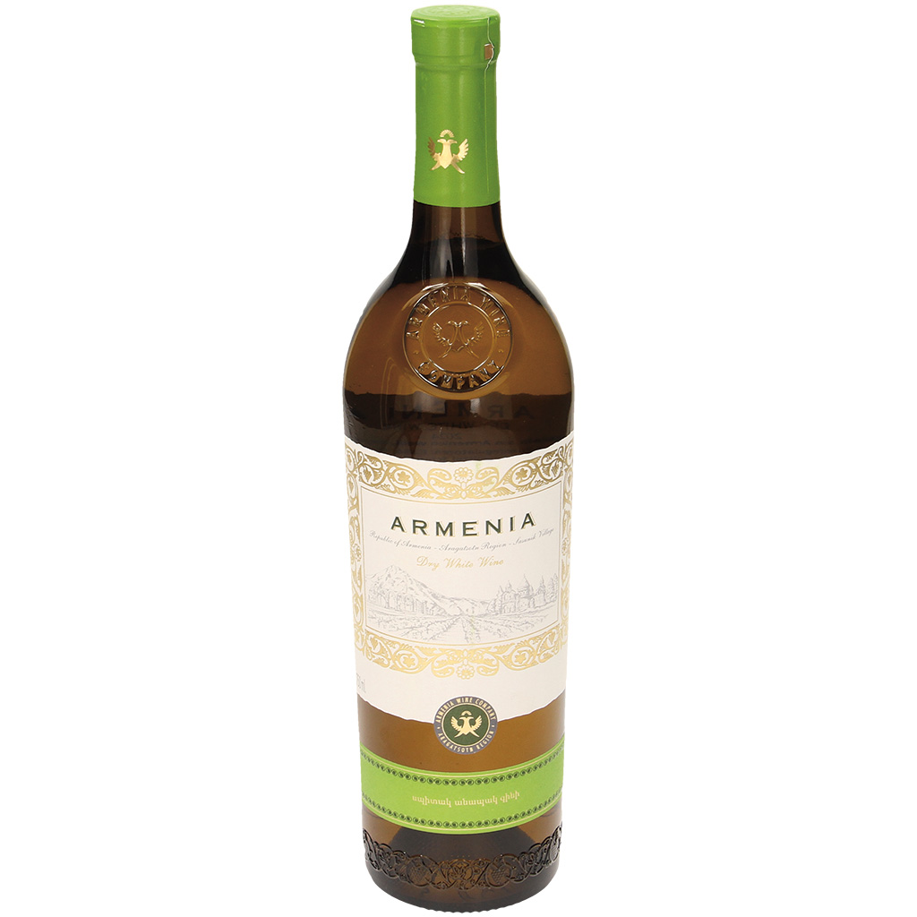 Wijn uit Armenië, wit, droog