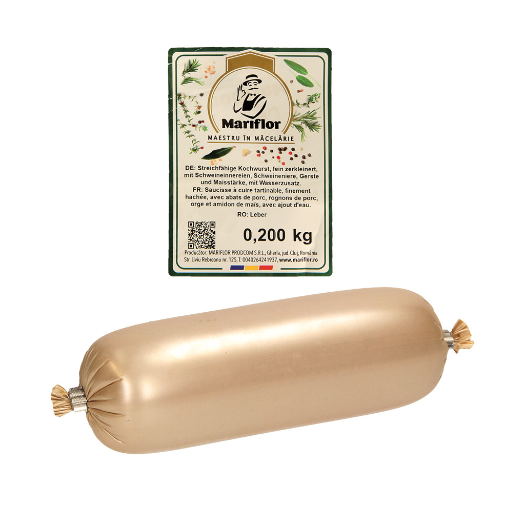 Mariflor-Leber - Smeervlees, fijngehakt, met varkensvlees, v