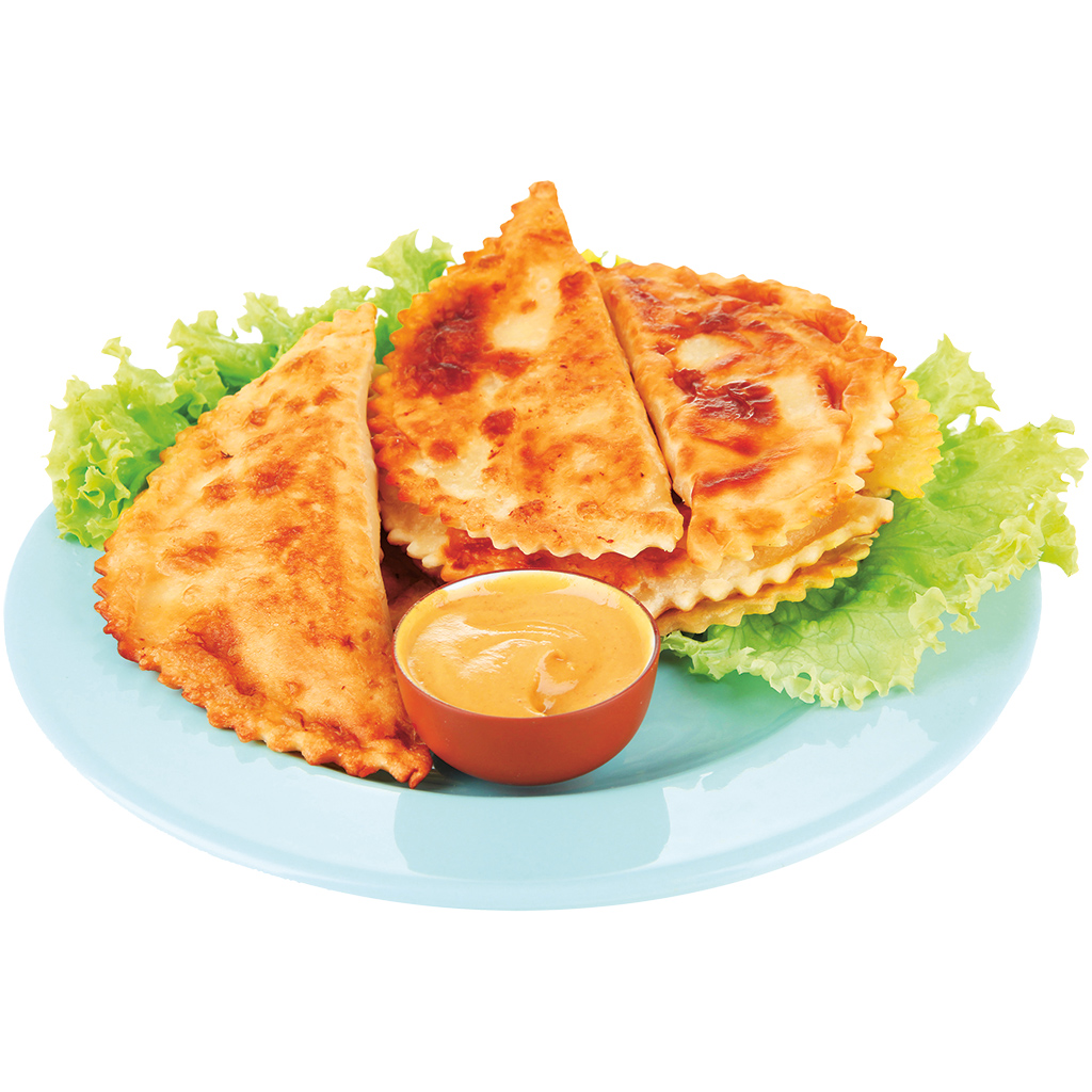 Чебуреки с начинкой из мяса свинины, замороженные