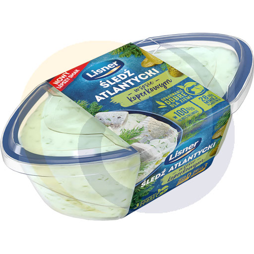 Lisner Haringfilets in Dille saus 280 g