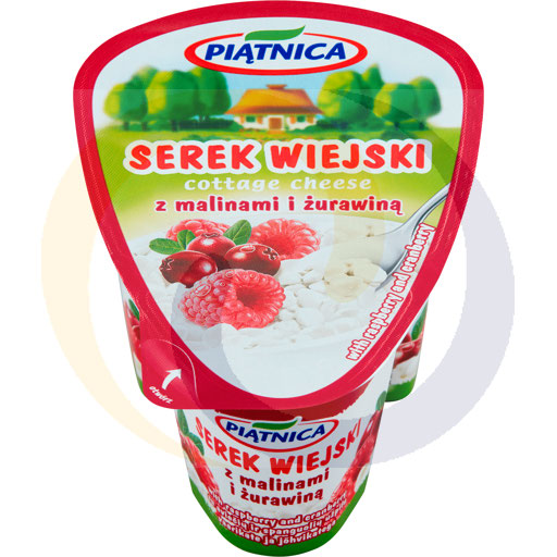 Piątnica Hüttenkäse met Framboos en Cranberry 150 g