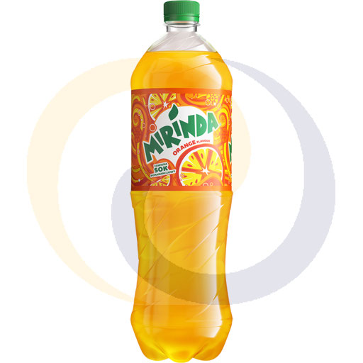 Koolzuurhoudende drank. Mirinda Oranje pet 1,5l/8stuks Pepsi