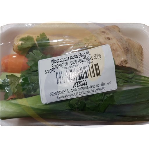 Soepgroenten ca. 500g tray / 10 stuks Polen