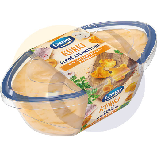 Лиснер Вкус Сезона Филе сельди в сливочном соусе с лисичками