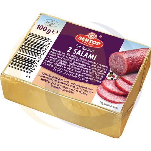 Sertop Tychy Romige Smeerkaas met Salami 100 g