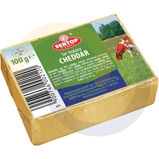 Sertop Tychy Cheddar Romige Spread Kaas 100 g