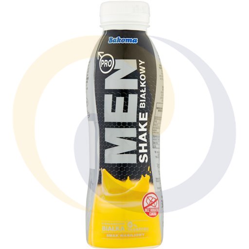 Бакомa Мен Про Высокобелковый Шейк Ванильный Вкус 380 г