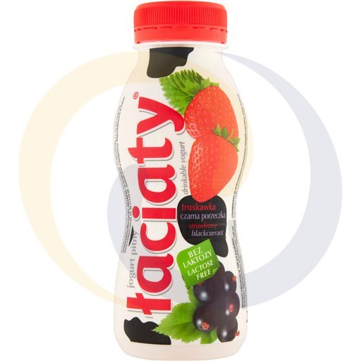 Łaciaty Lactosevrij Aardbei Zwarte Bes Drinkyoghurt 0,25l