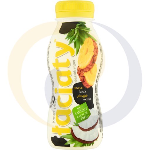 Łaciaty Lactosevrije Ananas Kokos Drinkyoghurt 0,25l