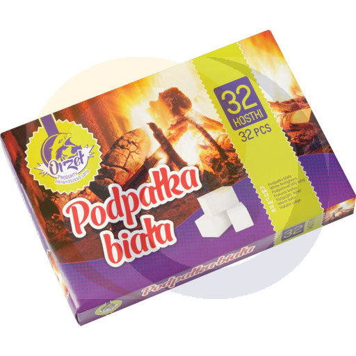 Witte paraffine aanmaakblokjes 32 vierkantjes Viooltje