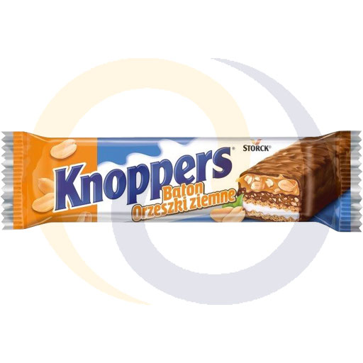 Knoppers reep pinda's 40g / 24st Storck