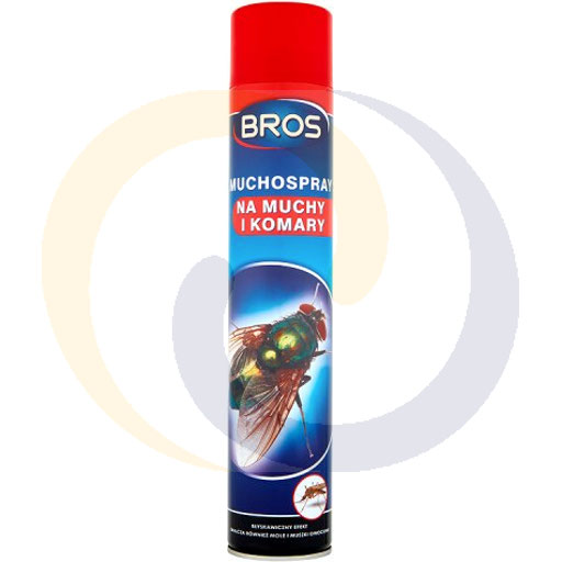 Veel spray voor vliegen en muggen 750ml .Bros