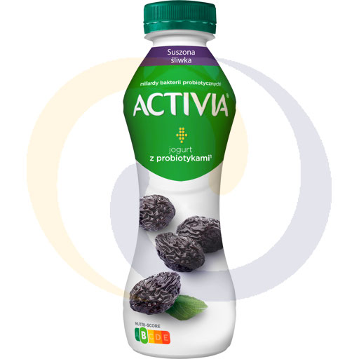 Жидкий йогурт Activia с сушеной слиы 280г / 6шт Danone