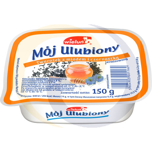 Творог с медом и черным тмином 150 г Велюнь