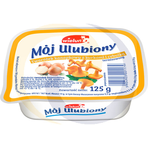 Сэндвич с творогом, лисичками и луком 125 г Велюнь