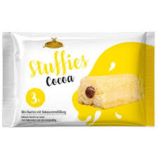 Mini-cakejes met cacaocrème 3x45g