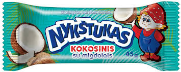Nykstukas kokos-amandel 45g