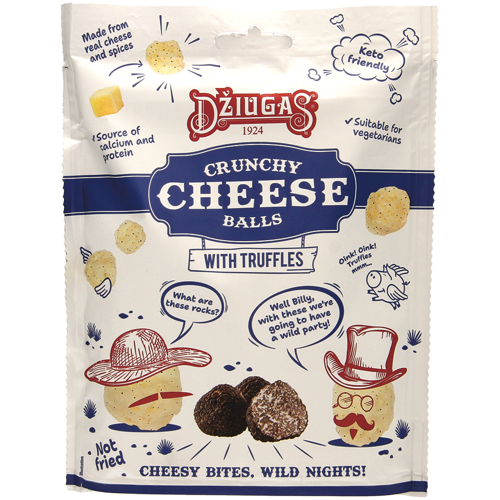 Сырные воздушные шарики с трюфельным вкусом