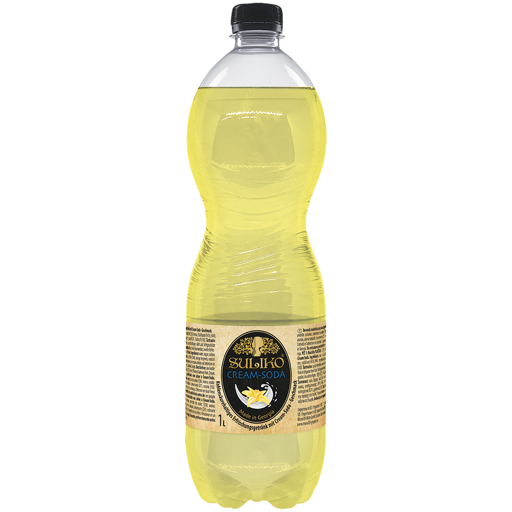 "SULIKO" Koolzuurhoudende frisdrank met Cream-Soda-smaak