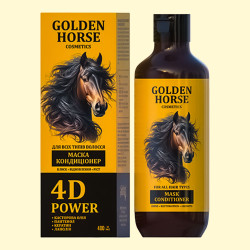 Golden Horse haarmasker-conditioner 4D Power 400ml