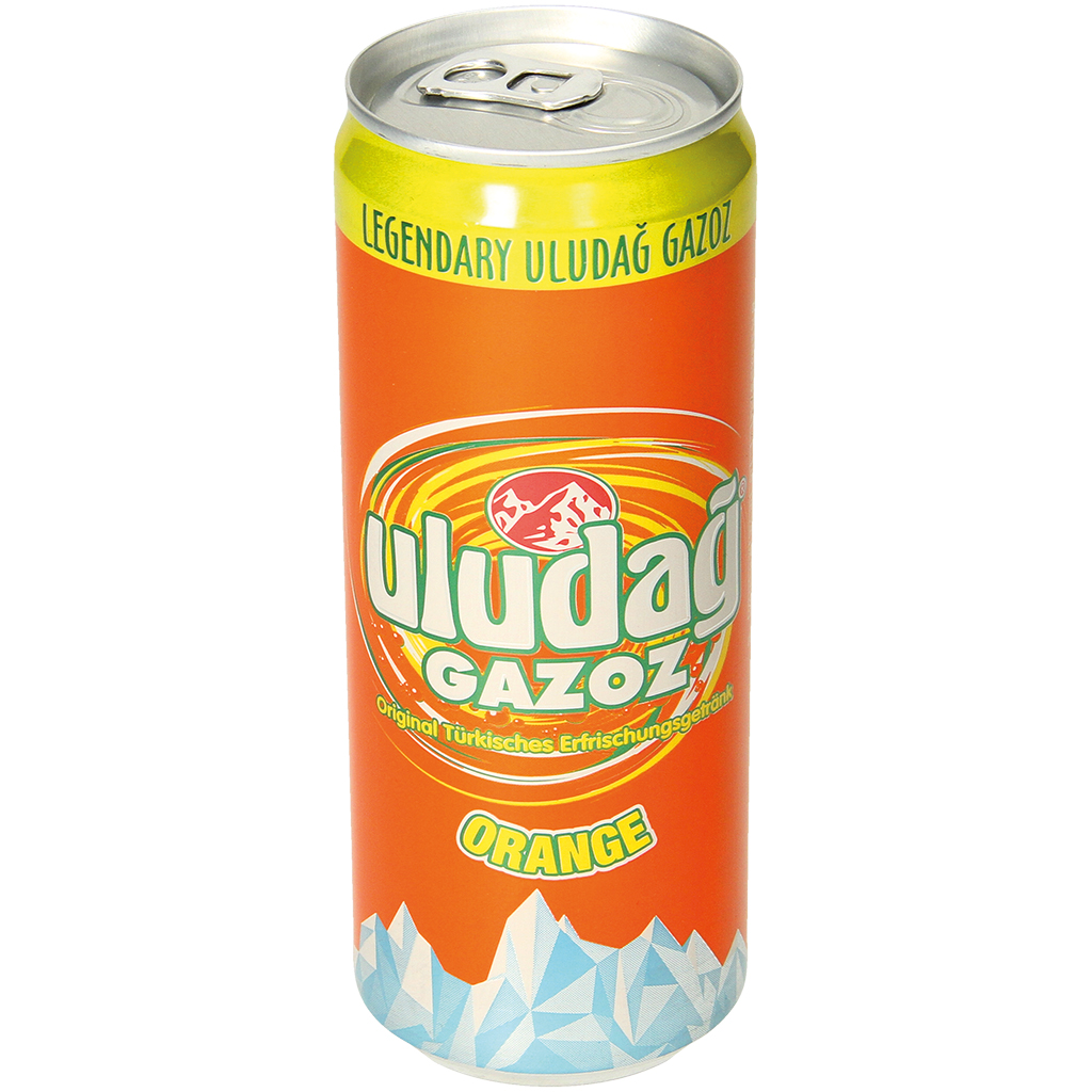 Освежающий напиток "Uludag" с апельсиновым вкусом