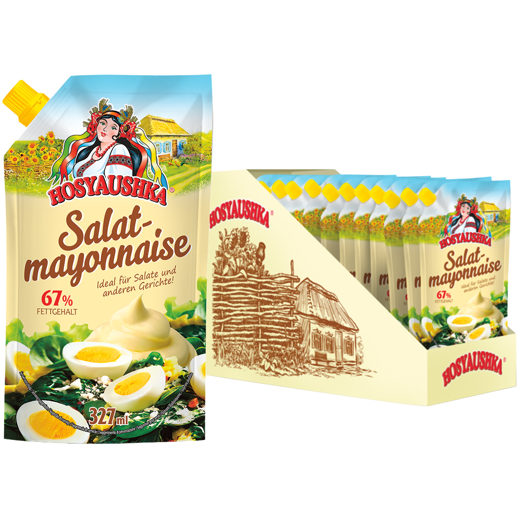 "HOSYAUSHKA" Майонез cалатный 67% жира