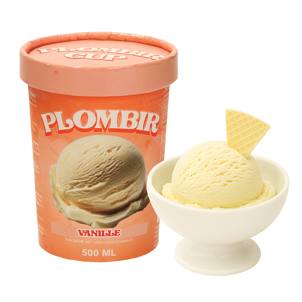 Мороженое "Пломбир" с ванильным вкусом