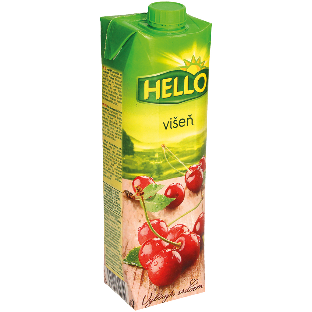 Вишневый нектар из концентрата вишневого сока.