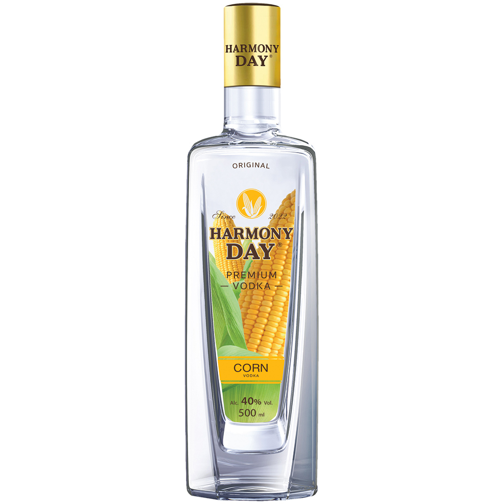 "HARMONY DAY" Maïs Vodka, 40% vol.