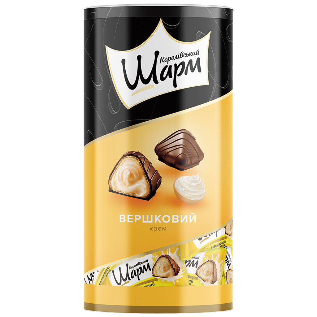 Короливский Шарм вафельные конфеты с молочной начинкой