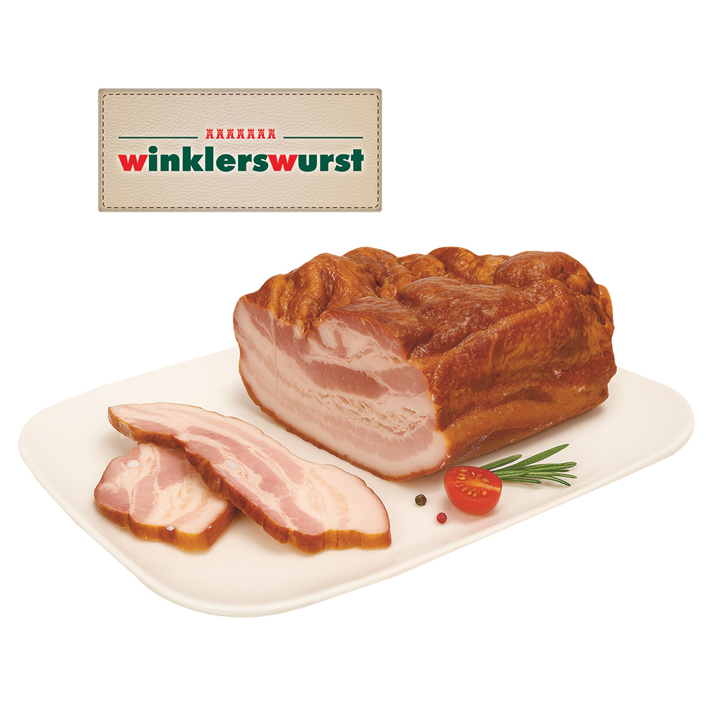 Копченое свиное сало