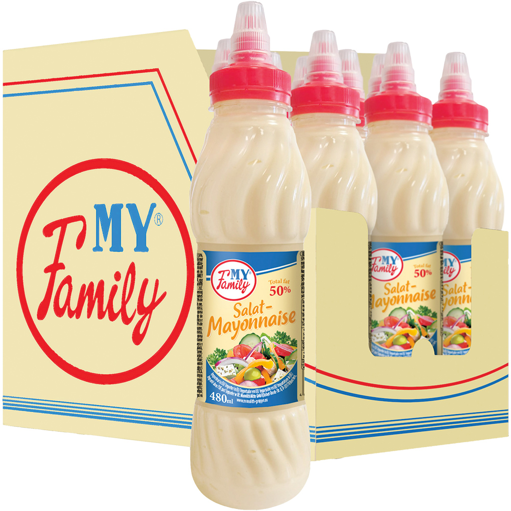 "MY FAMILY" Salademayonaise 50% Vetgehalte
