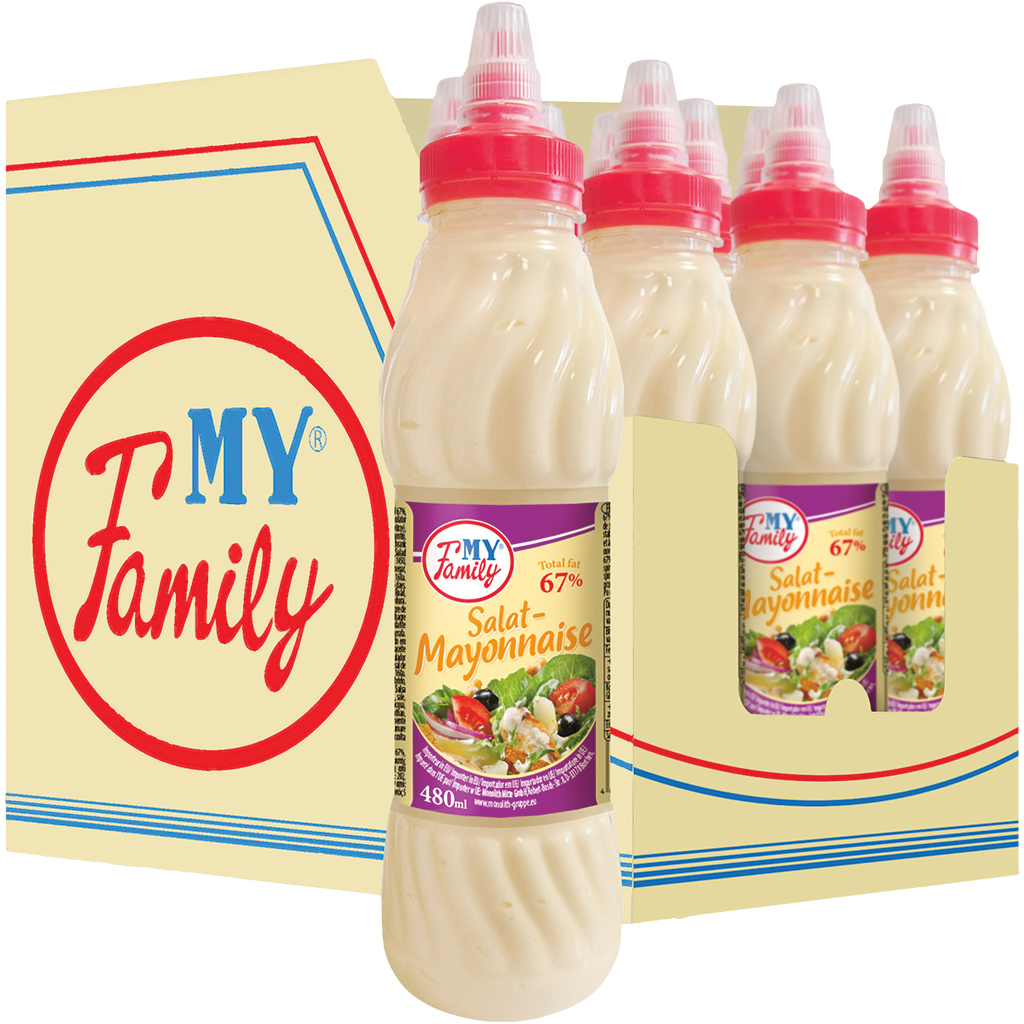 "MY FAMILY" Salatmayonaise 67% vetgehalte