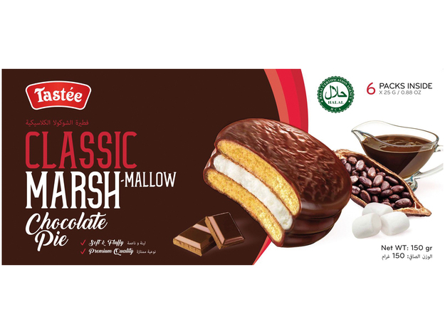 Koekjes Marshmallow Chocolate Pie