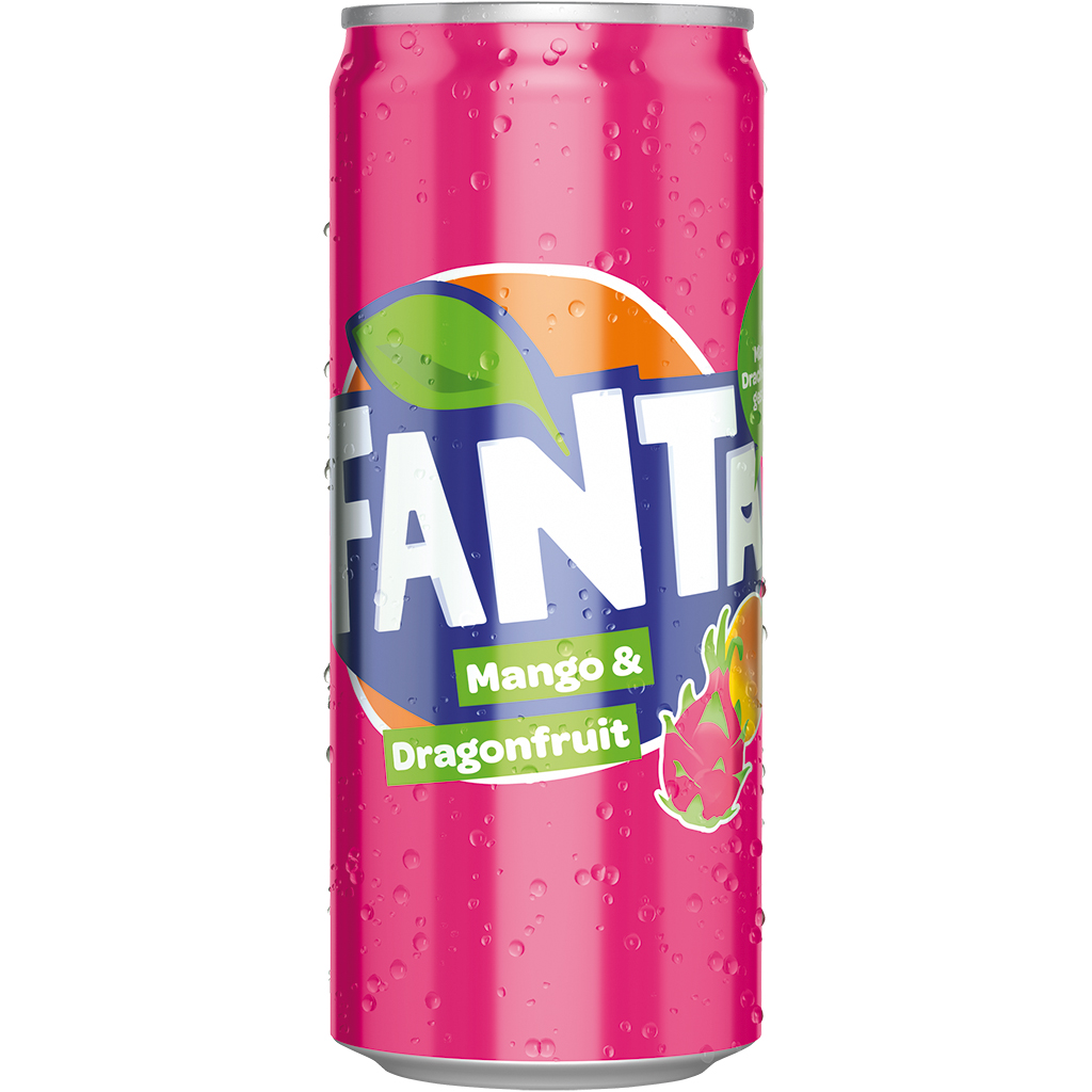 Напиток газированный "Fanta" со вкусом манго и питахайи