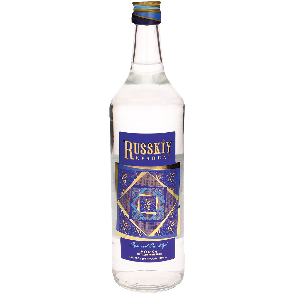 Водка "Русский Квадрат" 40% алк.