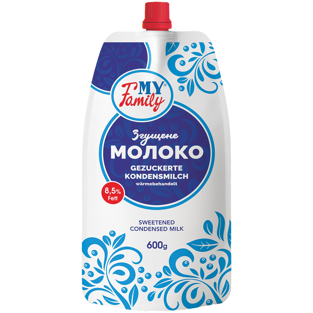 "MY FAMILY" Сгущённое цельное молоко с сахаром