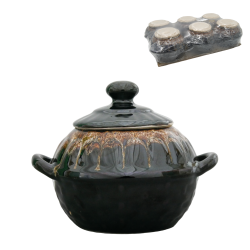 Bakpot 0,6l mand set 6st.