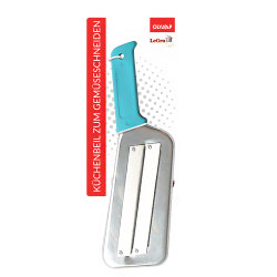 Snijplank met twee messen 28,5cm