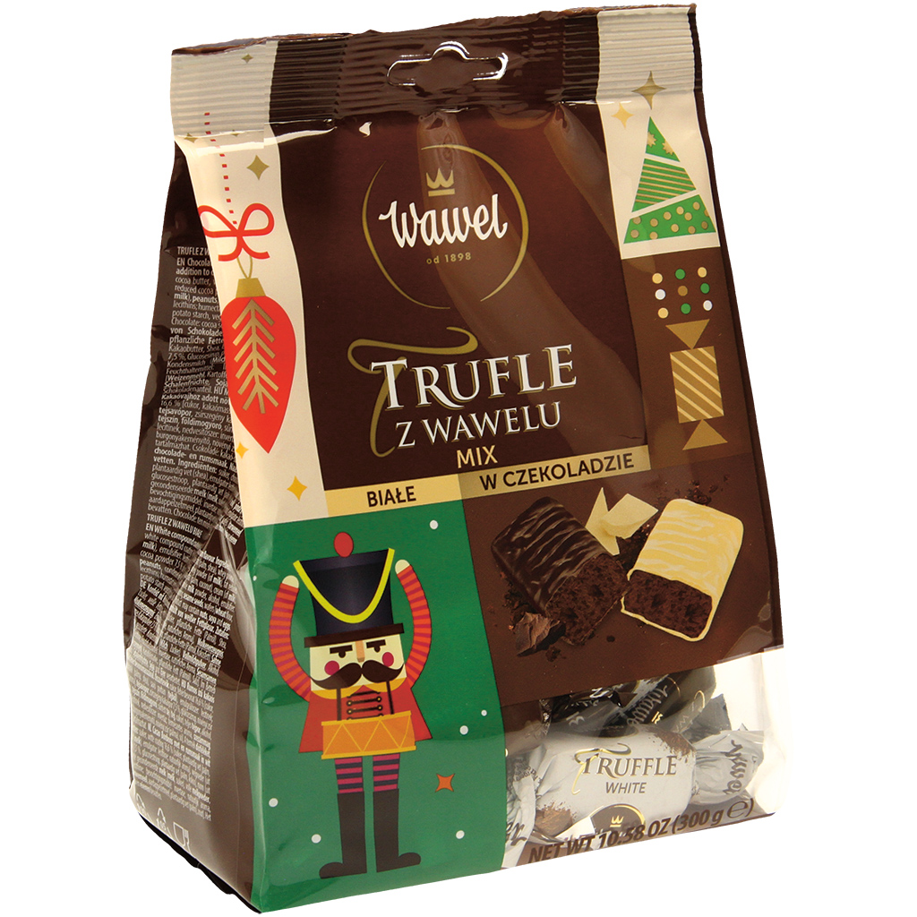 „Truffle Mix dark & white“ Конфеты со вкусом рома в шоколадн