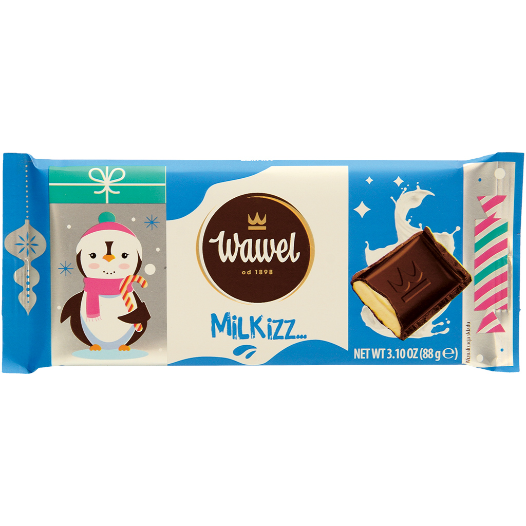 "Milkizz" Батончик из какаосодержащей глазури с молочной нач