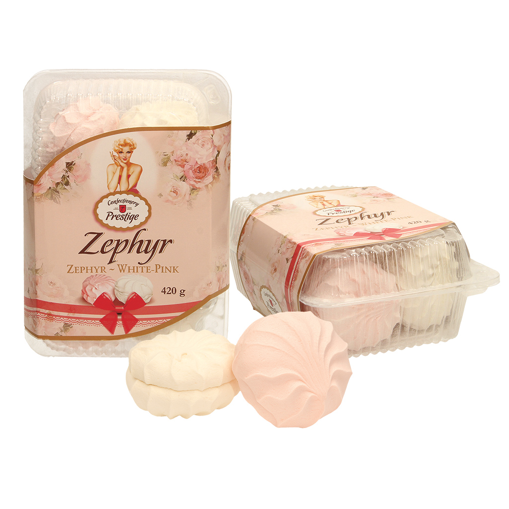 Sponssuikergoed met vanille-aardbei-smaak