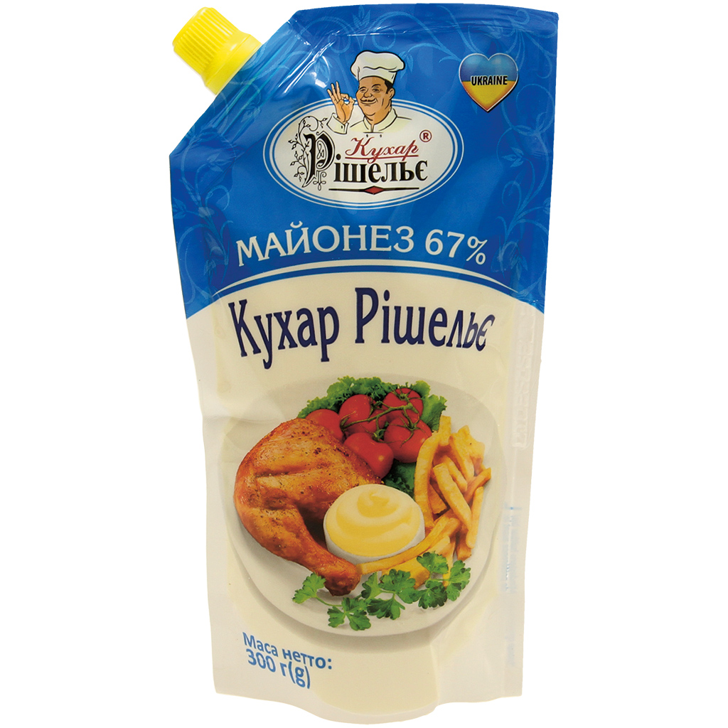 Майонез 67% "Кухар Ришелье" ТМ "Кухар Ришелье"