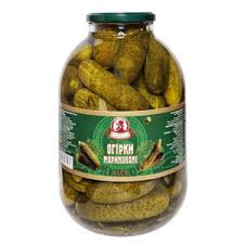 Zhyrnov ingelegde augurken 9-12cm 3,05kg