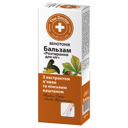 Бальзам - Растирка для ног Домашний доктор, венотоник, с экс